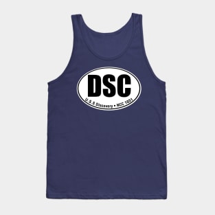 Discovery Travel Sticker Tank Top